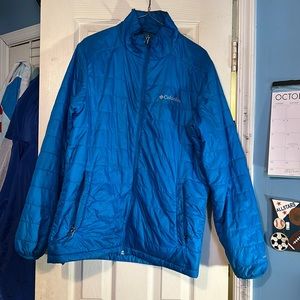 Columbia Bubble Coat (Blue)